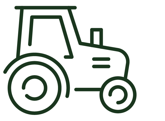 Icono de producción agrícola sostenible