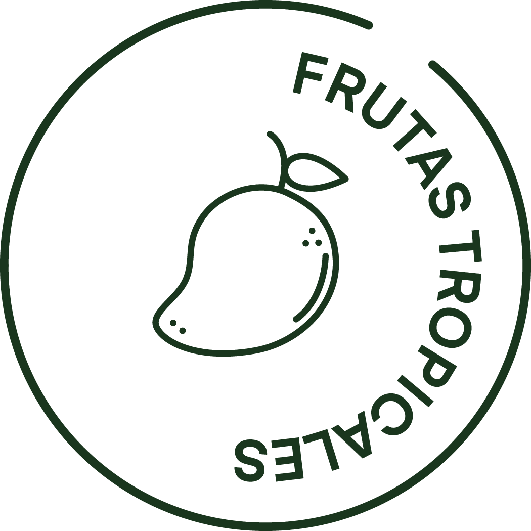 Icono de frutas tropicales congeladas