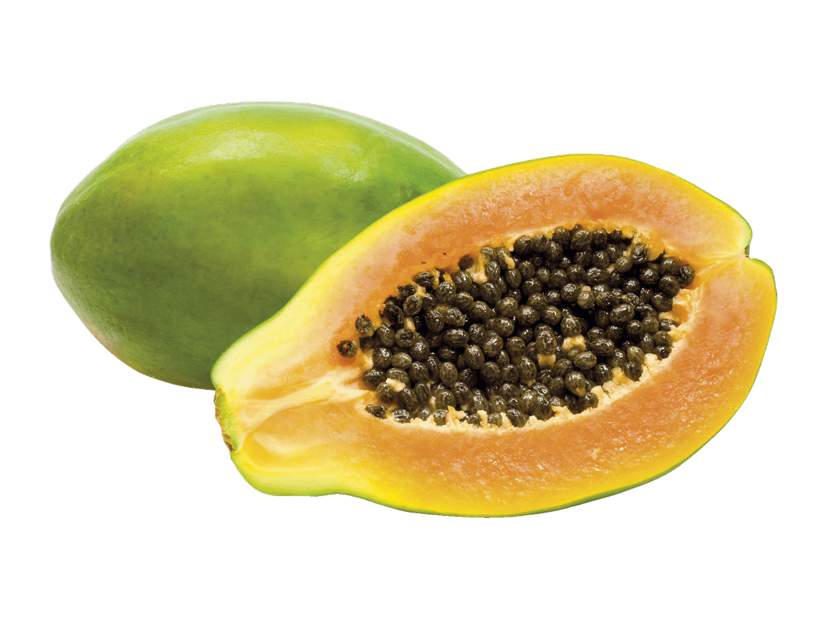 Papaya congelada