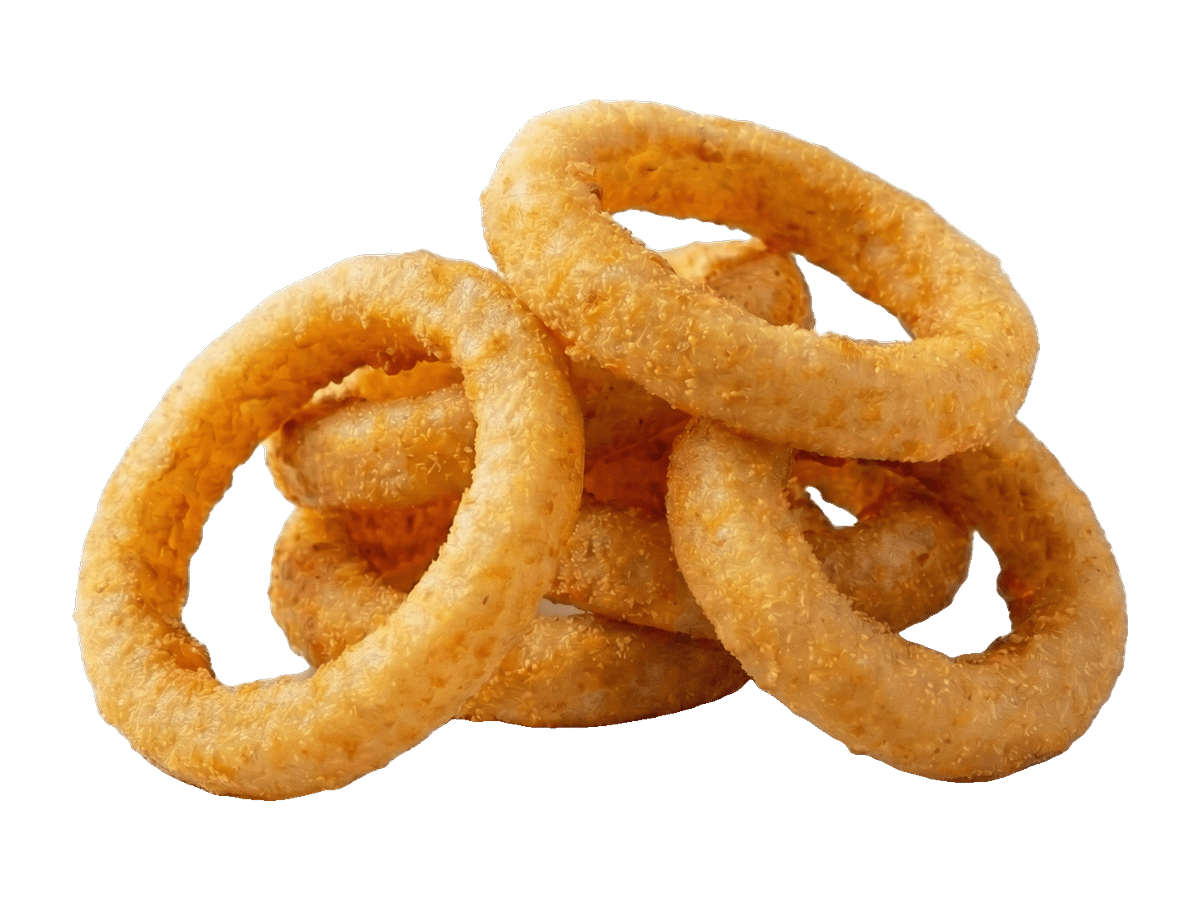Aros de cebolla congelados