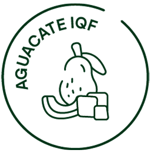 Aguacate IQF congelado